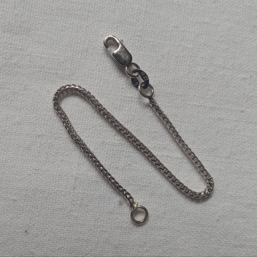 Solid 18k White Gold Necklace Extender